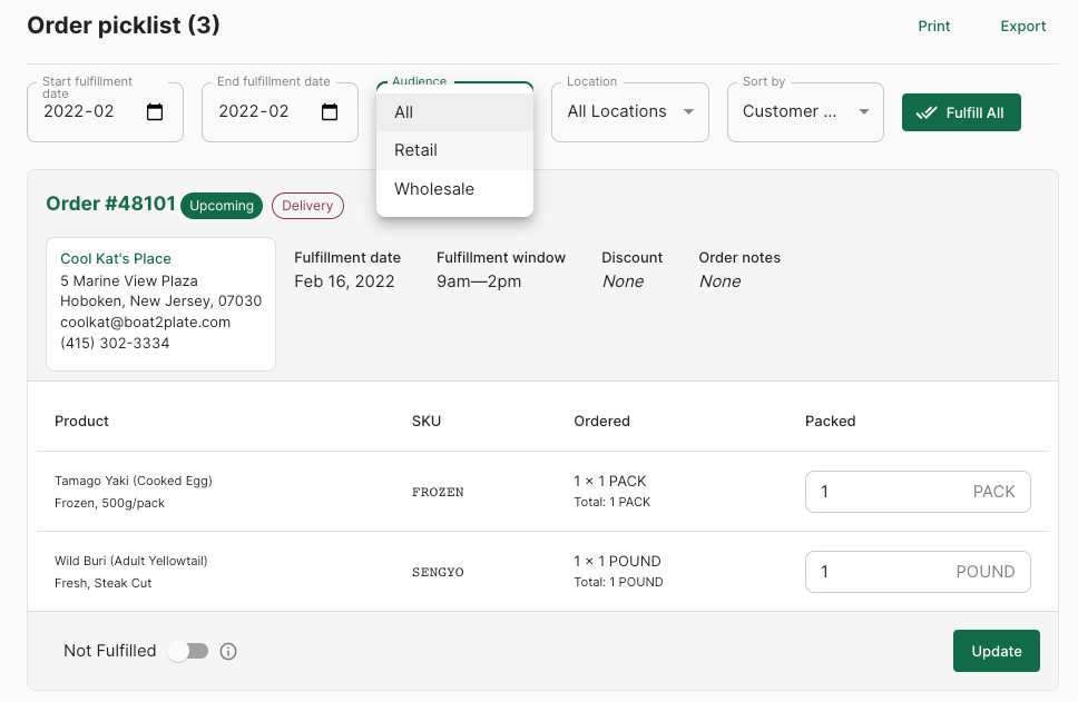 Product Update: B2B Wholesale Ordering & Big Platform Improvements