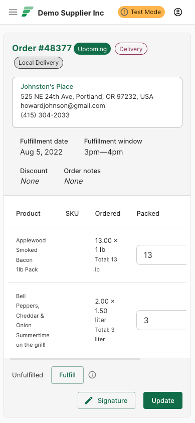 Product Update: Proof of Delivery Signatures, Create Manual Wholesale Order, and more!